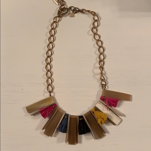 Akola tassel necklace with gold chain - Picture 1 of 1